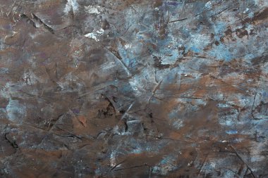 eski metal arka plan veya doku. Grunge dekoratif koyu mavi soyut, sıva duvar arka plan Brown. Kasvetli kaba doku. Web Banner veya kopya alanı tasarım ile duvar kağıdı.