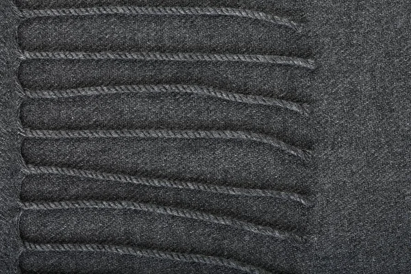 Gebreide Wollen Stof Textuur Abstracte Achtergrond Close Van Jersey Stof — Stockfoto