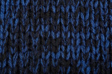 Yünlü kumaş yakın çekim. Geometrik desen kumaş.