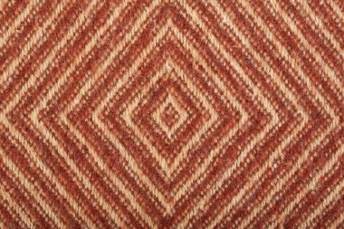 striped background with knitted lines and red colors