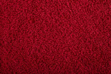 Kumaş ve doku konsepti - havlunun terry kumaş veya terry tekstil arkaplanının kapatılması