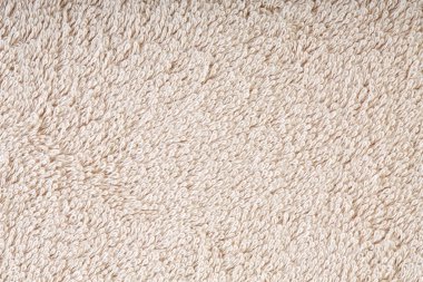 Kumaş ve doku konsepti - havlunun terry kumaş veya terry tekstil arkaplanının kapatılması