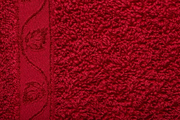 Weefsel Textuur Concept Close Van Een Handdoek Badstof Badstof Textiel — Stockfoto