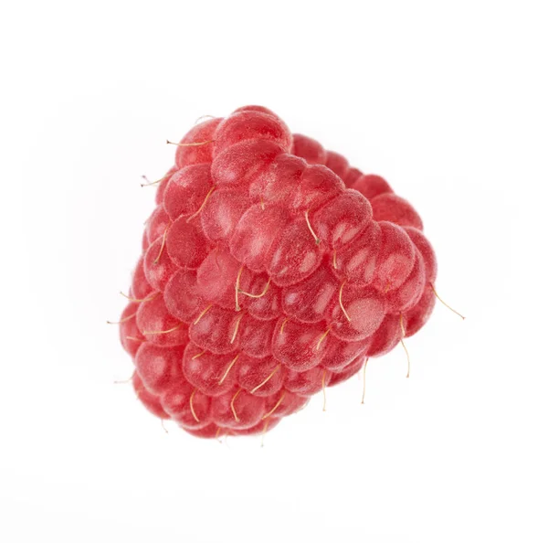 Raspberry Isolated White Background Raspberries White Summer Berries Diet — Stock Photo, Image