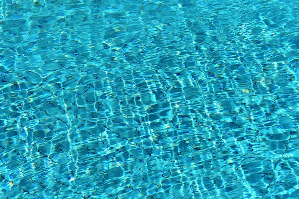 Agua Cristalina Brillante Una Piscina Color Turquesa — Foto de Stock