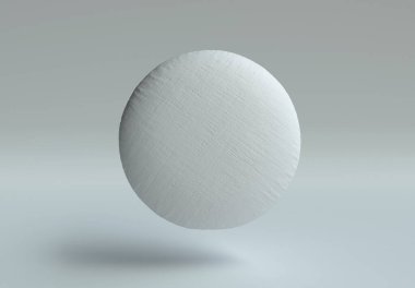 Yuvarlak yastık modeli. 3d Hazırlama