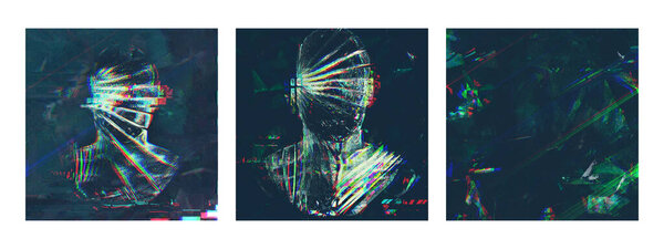 Content Ice 3D Character for Social Media. 3d Render
 