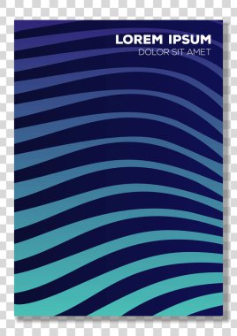 Saklan, broşür, el ilanı şablonu tasarım arka plan ile. Vektör çizim.