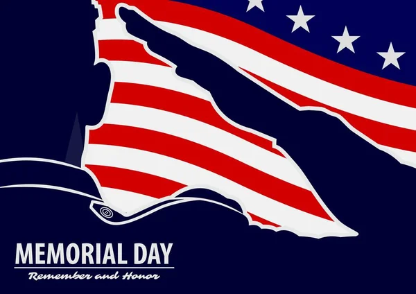 Anma günü poster şablonu. Vektör çizimi