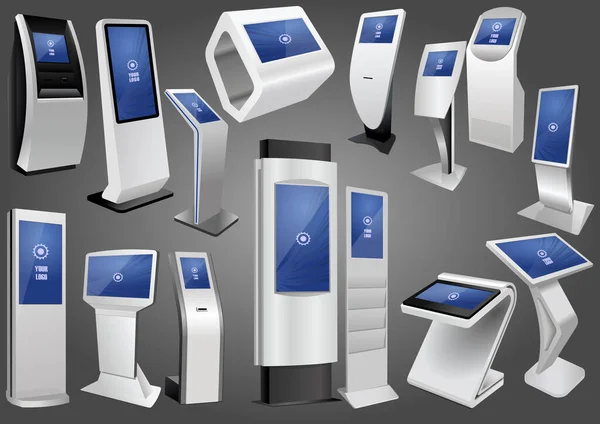 Tanıtımsal Etkileşimli Bilgi Büfesi, Reklam Ekranı, Terminal Standı. Şablonu Düzenle