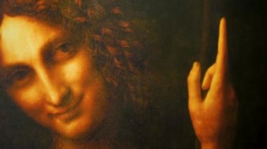 Leonardo da Vinci Saint John the Baptist bir yüksek Rönesans petrol Müzesi'nde sergilenen tablodur