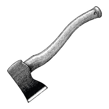 Ax el oyma resim çizimi