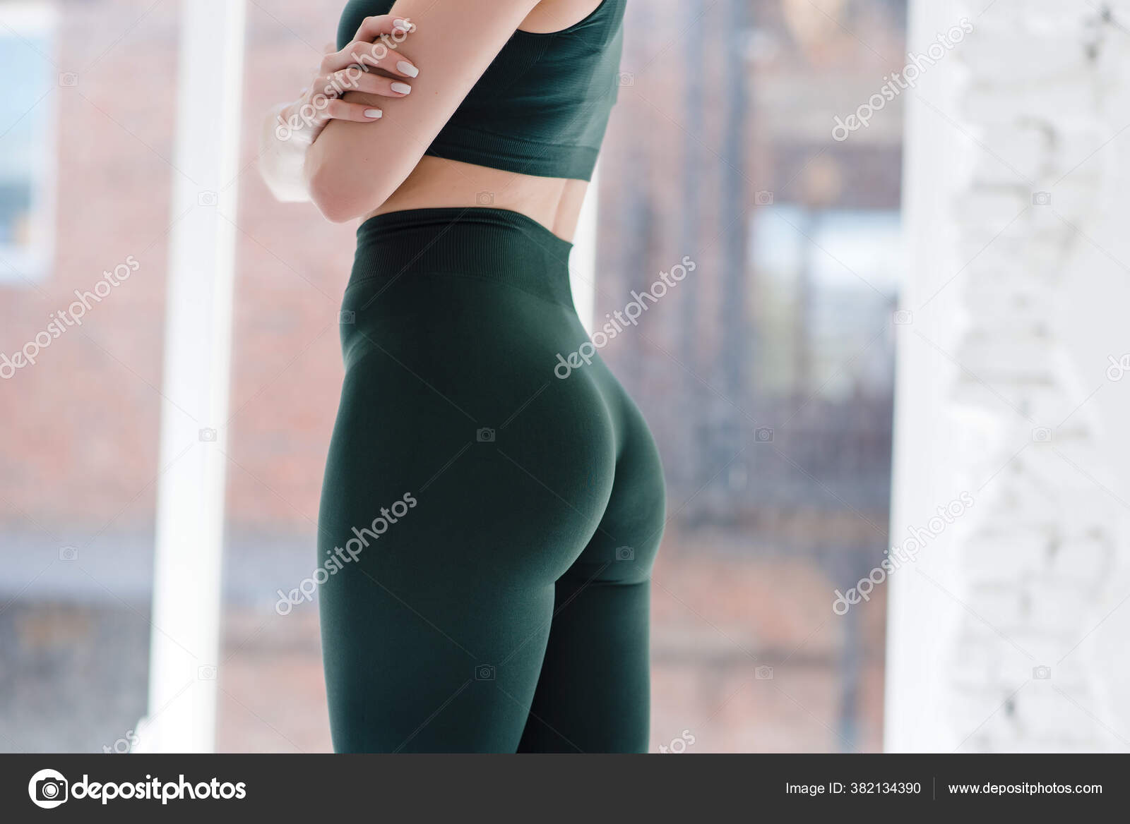 Sexy leggings ass