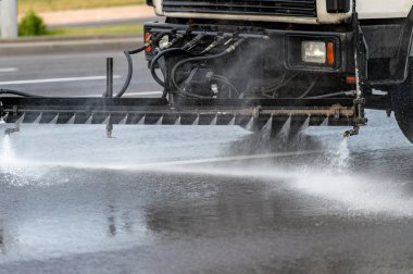 Şehir kaldırım toz ve kir Temizleme Makinası