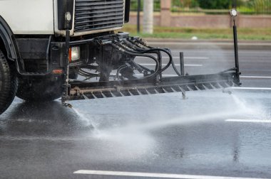 Şehir kaldırım toz ve kir Temizleme Makinası