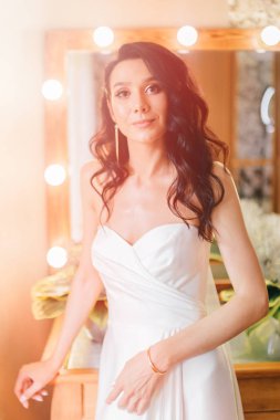 odada ayna yakın poz güzel gelin