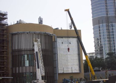 Yüksek binaların inşaatı