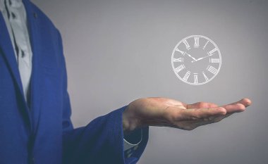 Saati tutan el.