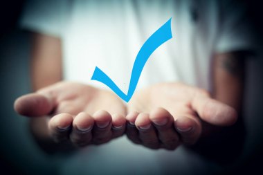  Onay işareti elemen t.