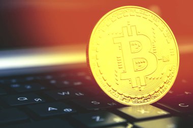 Bitcoin paraları olan Büyüteç