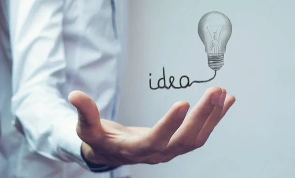 Pojem Inovace Idea — Stock fotografie