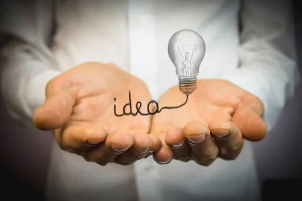 Pojem Inovace Idea — Stock fotografie