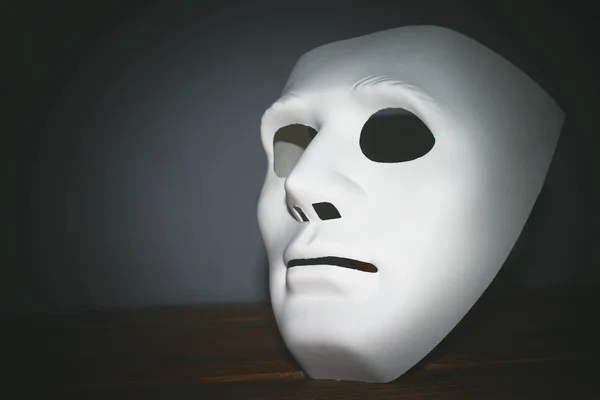 Masada beyaz maske — Stok fotoğraf