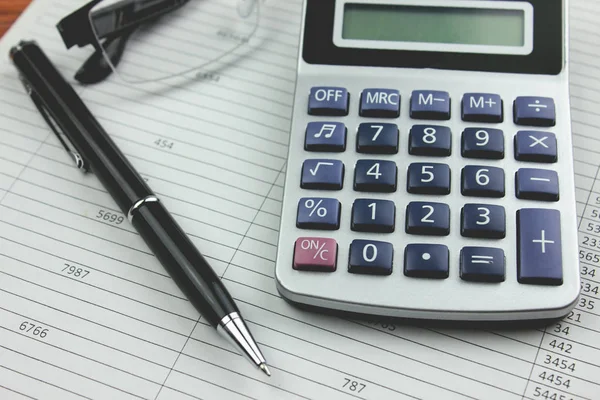 Money documents on the table — Stock Photo, Image