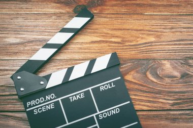 Film clapper fotoğrafı