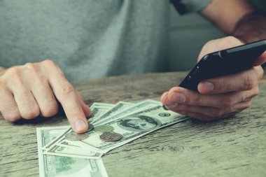 iş işadamı el akıllı telefon