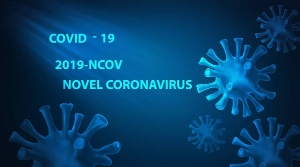 2019年新的Coronavirus概念 — 图库照片