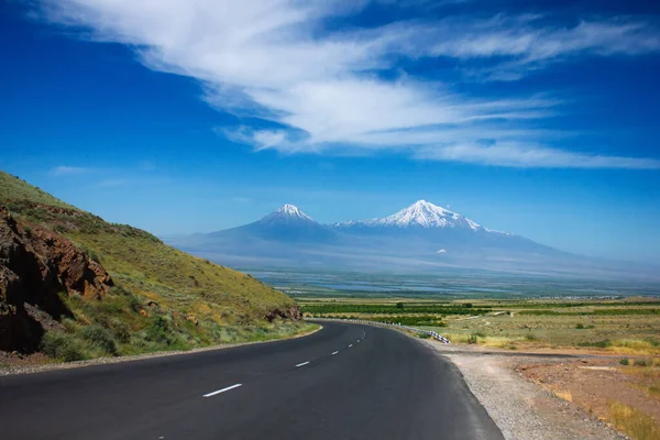 Гора Арарат Красивый Вид Армении — стоковое фото