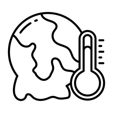 Küresel ısınmanın simge tasarımı 