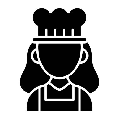 Şefin profesyonel bir simgesi.