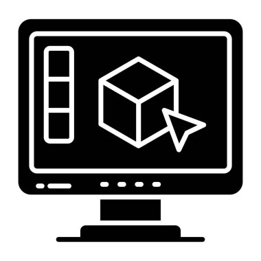      Modern style icon of transformation tool 