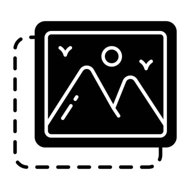      Modern style icon of transformation tool 