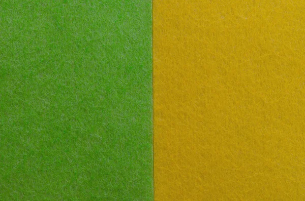 Sfondo Astratto Giallo Verde Flat Lay Minimalismo Geometrico Modelli Biglietto — Foto Stock