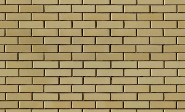 Yellow brick. Texture for design. Seamless brick background. — Stock Photo, Image