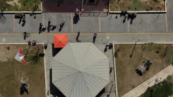 希腊推出风筝的假日 — 图库视频影像