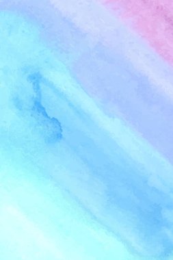 Renkli mavi menekşe pembe ıslak fırça boya vektör kartı metin tasarım, duvar kağıdı için.