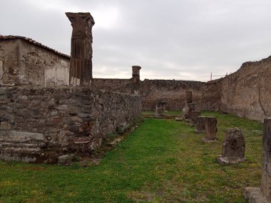 Vezüv Dağı 'nın patlaması sonucu gömülü antik Roma kenti Pompei, Roma İmparatorluğu döneminde günlük hayata dair eşsiz bir bakış sunan UNESCO Dünya Mirası Alanı olarak duruyor..