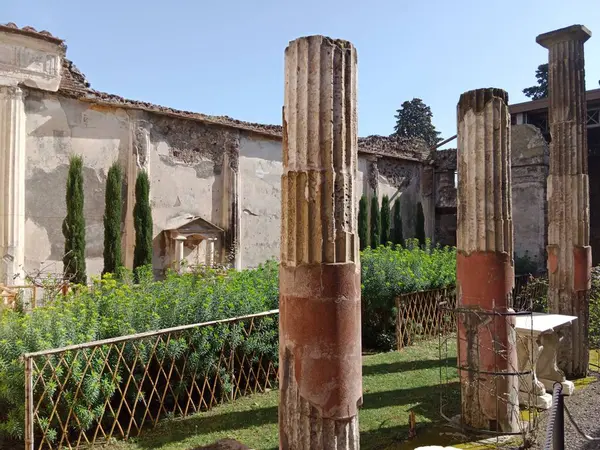 Vezüv Dağı 'nın patlaması sonucu gömülü antik Roma kenti Pompei, Roma İmparatorluğu döneminde günlük hayata dair eşsiz bir bakış sunan UNESCO Dünya Mirası Alanı olarak duruyor..