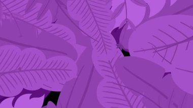 Yerden Yükselen Yeşil Zombi Eli, Çarpık Ağaçlar ve Mor Gökyüzü ile Cadılar Bayramı Animasyon Sahnesi