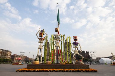 Mexico City, Mexico; 1 Kasım 2021: TAPO Mexico City 'deki dört otobüs terminalinden biridir..