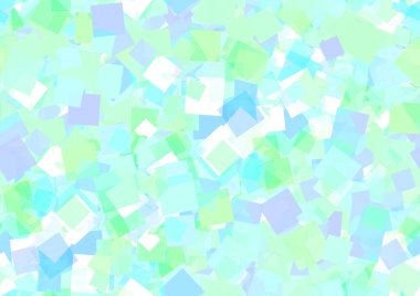 Rastgele düzenlenmiş karelerle soyut. (Kusursuz)