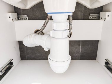 Bir banyo Havzası sifon veya lavabo drenaj
