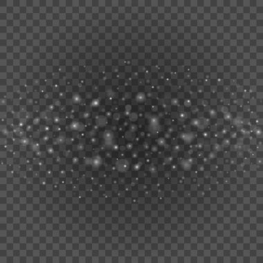 Saydam arka plan vektör çizim üzerinde bokeh açık gri parıldıyor.