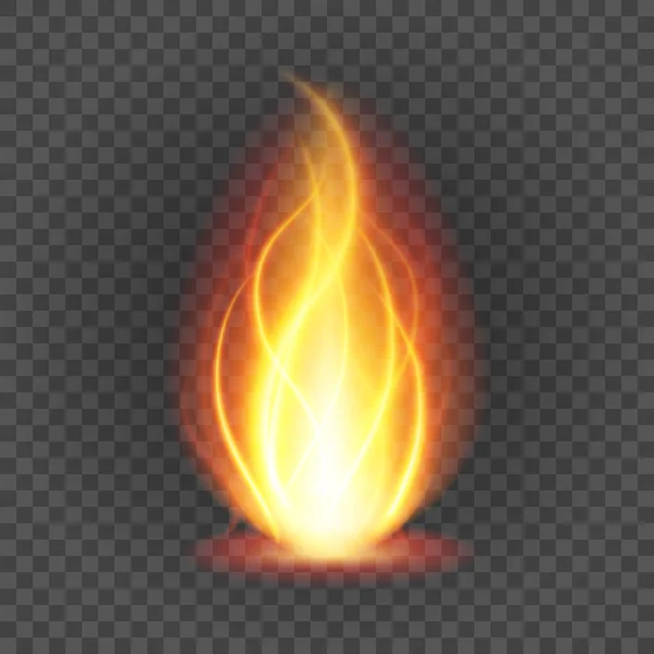抽象的な炎黒背景ベクトル図の光. ロイヤリティフリーストックベクター