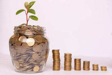 Bir peniye bir peni ve iyi bir meblağ oluşturulur.