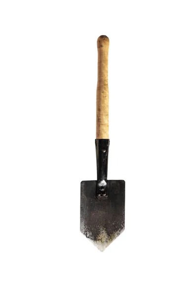 Tool. Small shovel for digging and tillage on white background